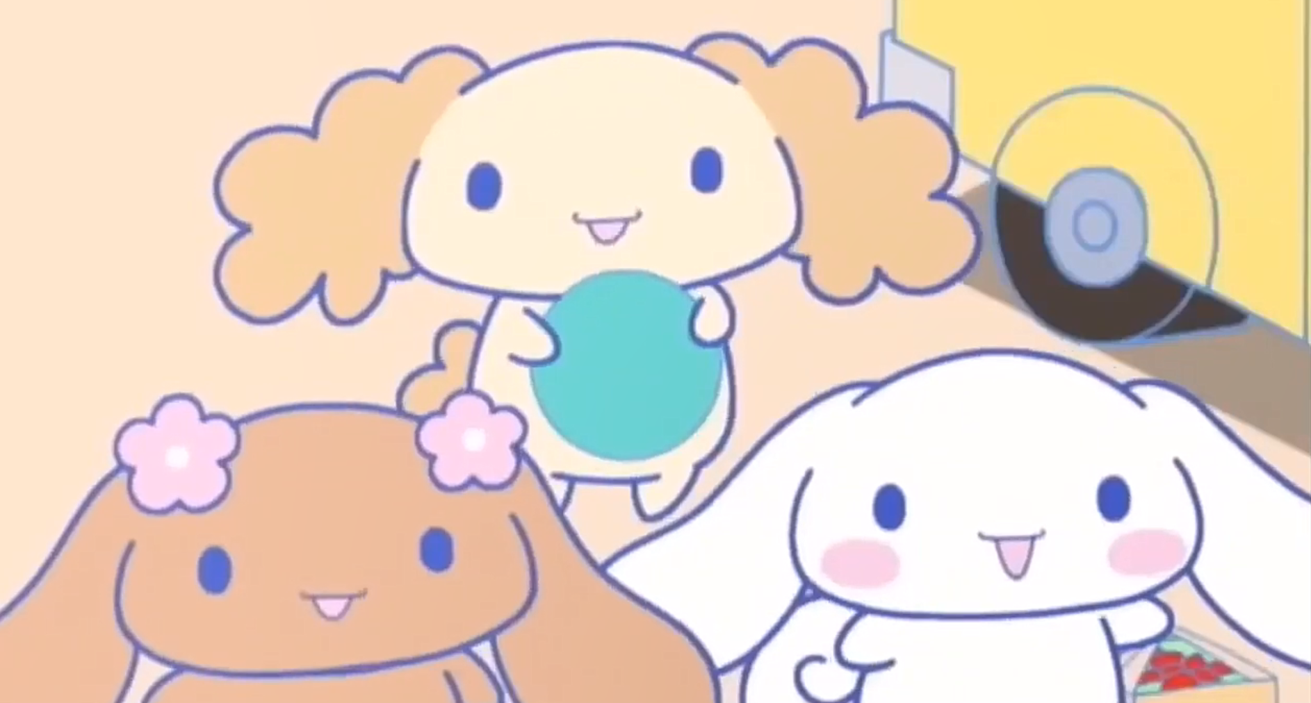 다양한 시나모롤 색칠공부