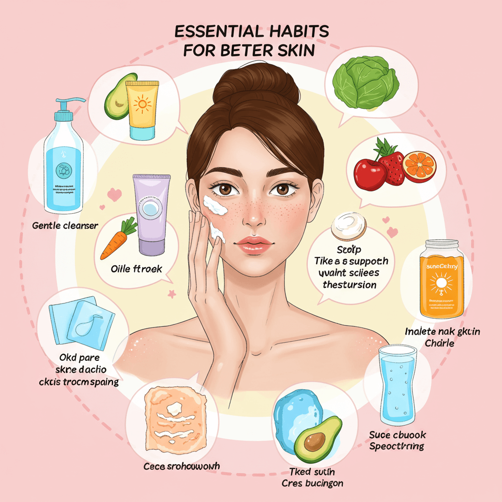 피부가 좋아지는 습관