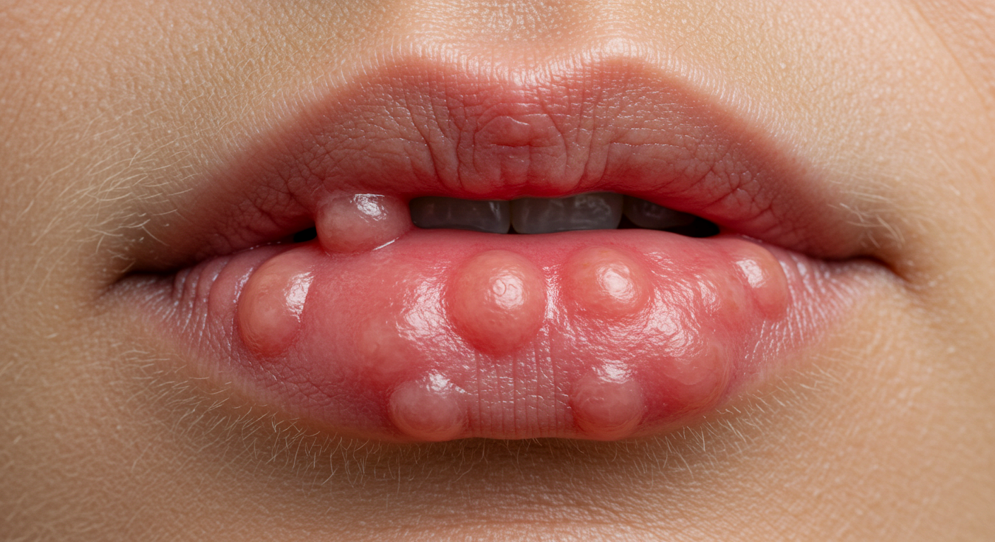 입술에 물집이 생기는 이유, 입술 헤르페스 빨리 없애는방법 7가지 (+바이러스 치료법)