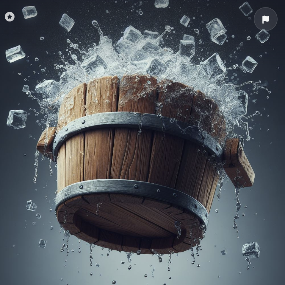 냉찜질을 위한 얼음