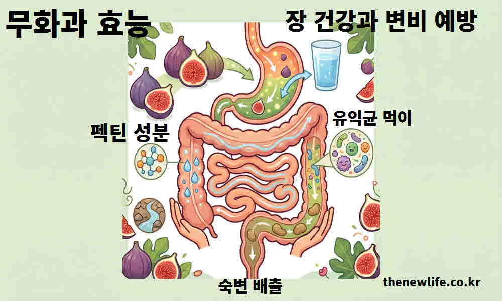 무화과 효능 장 건강 변비 예방