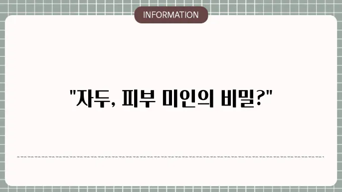 자두 선택 방법