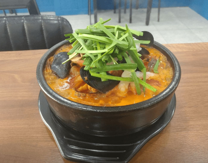 계룡 맛집 "도원뚝배기짬뽕" 음식