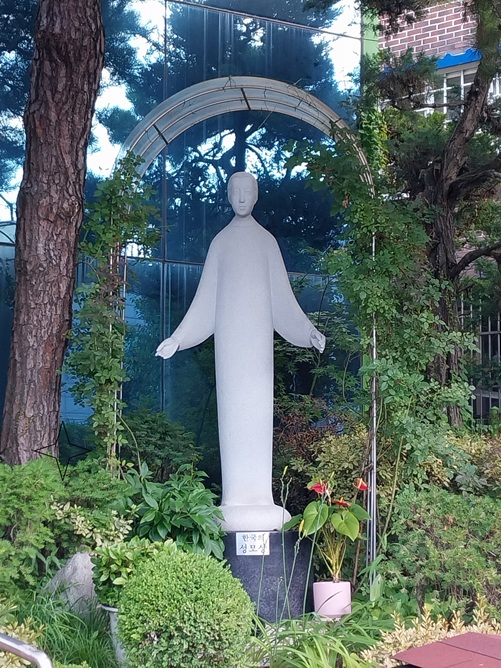 도봉산성당 성모동산 성모상