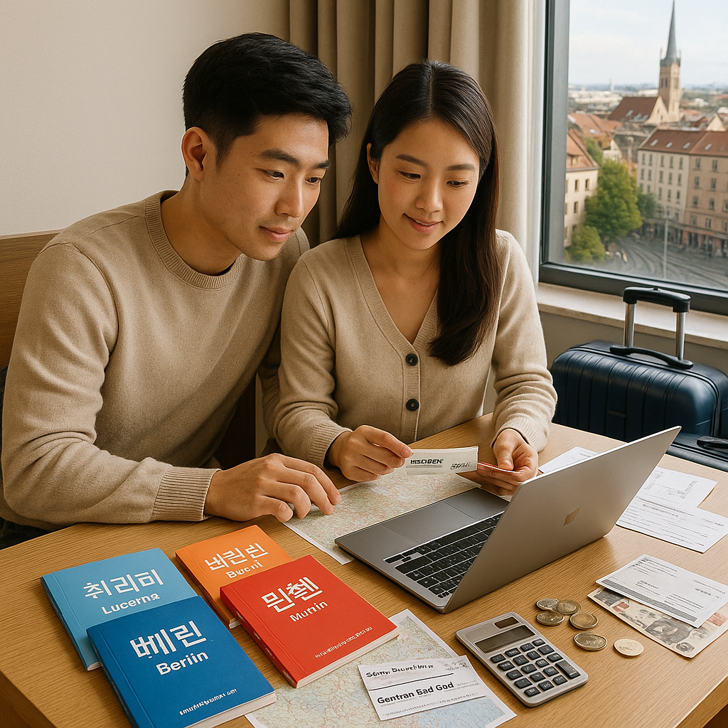 스위스 독일 자유여행 추천 숙소와 위치 정리