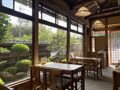 이누야마성 근처 찻집