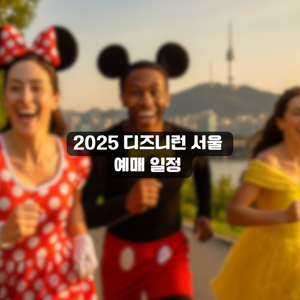 2025 디즈니런 서울