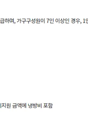 긴급복지 생계지원금