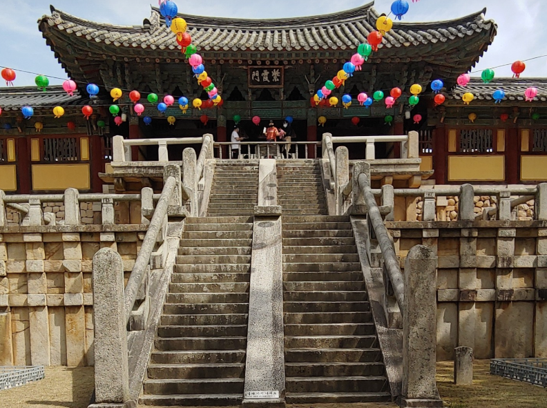 경상북도 경주 불국사 자하문