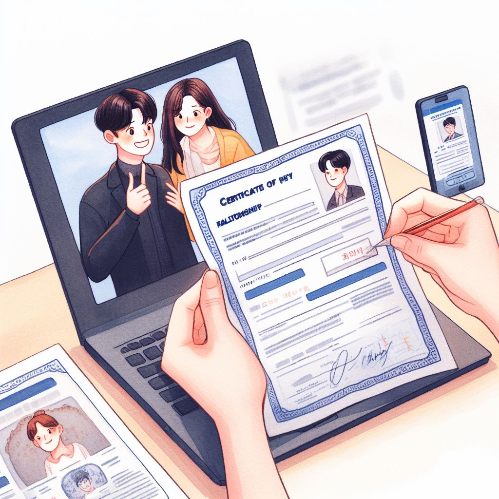 가족관계 증명서 인터넷