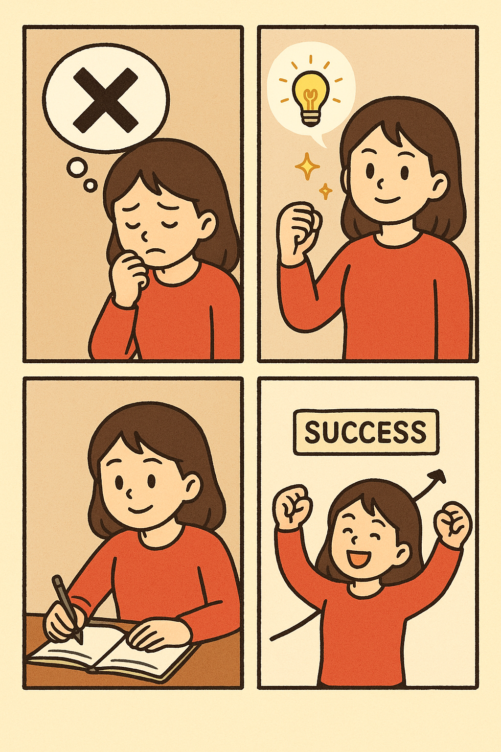 실패를 극복하고 다시 도전할 수 있는 작은 습관 만들기