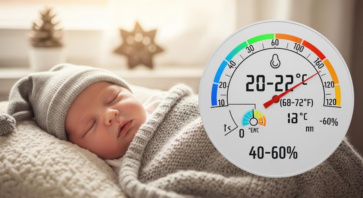 신생아 겨울 온도 습도