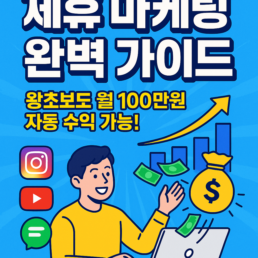 2025 제휴 마케팅 완벽 가이드｜왕초보도 월 100만원 수익 만드는 자동화 전략