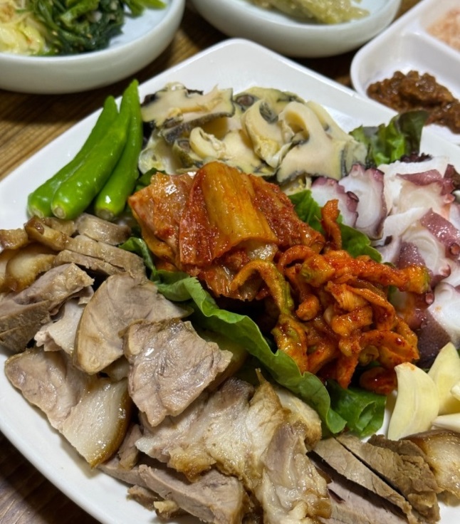 백반기행-창녕-해물보쌈