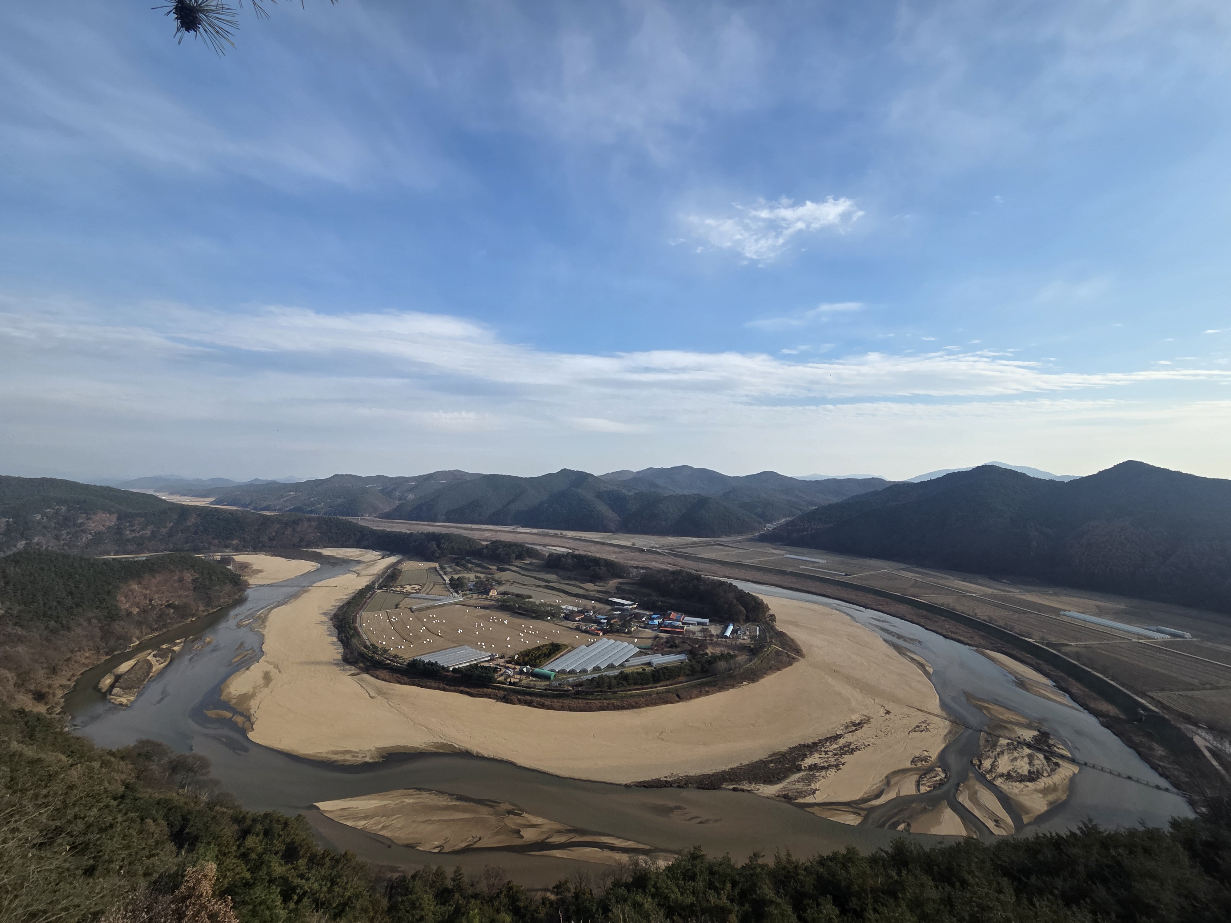 회룡포 전경