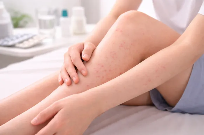 피부에 붉은반점이 생기는 이유