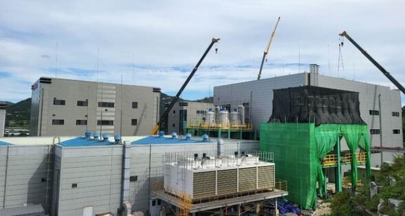 하이드로리튬 공장 전경