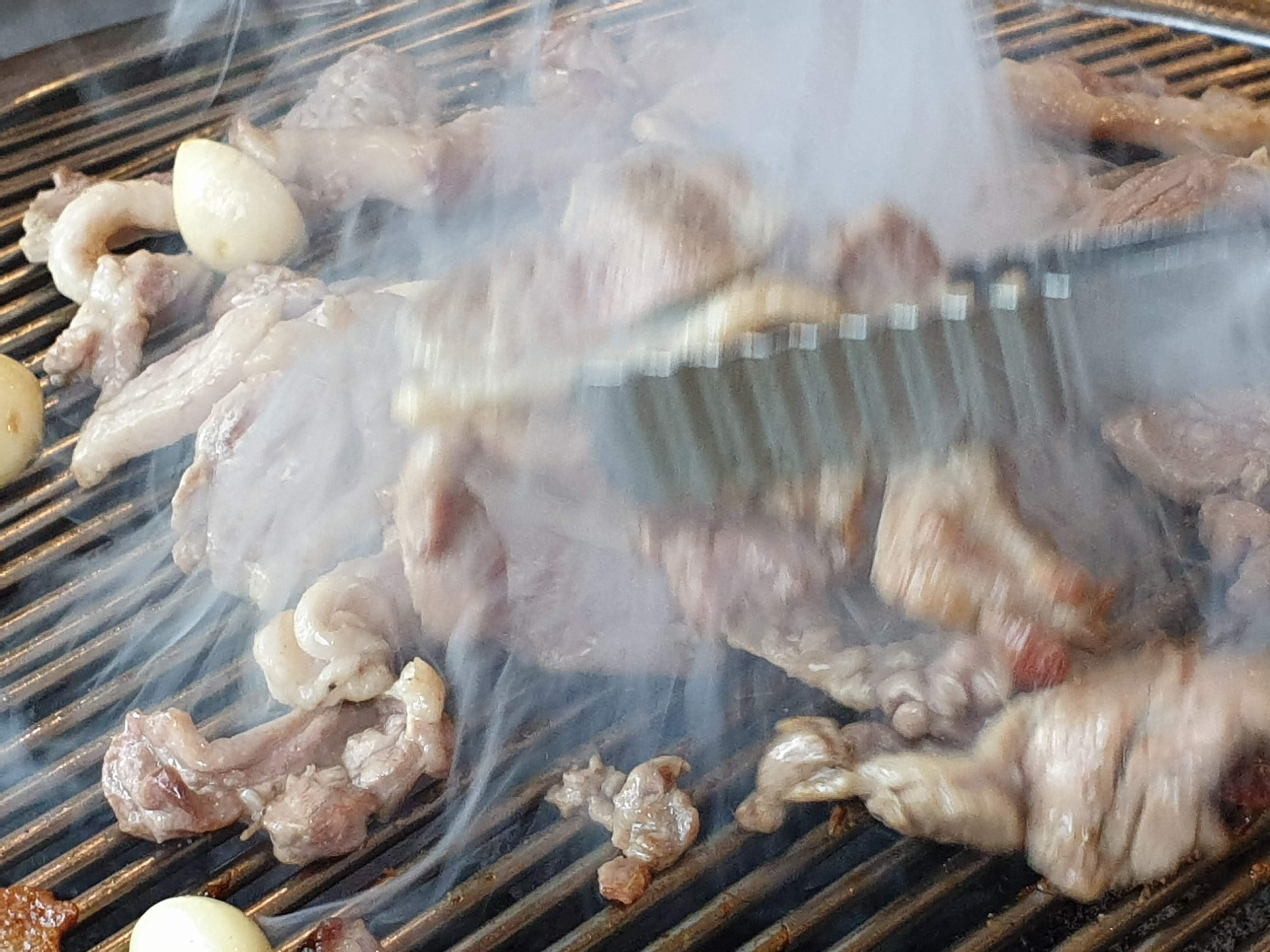 오리 로스구이 굽기