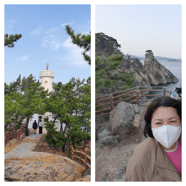 양양 하조대 기암괴석