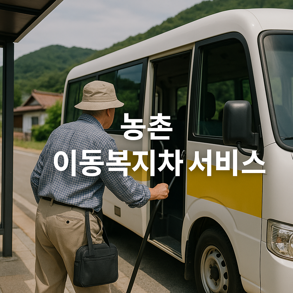 농촌 마을에도 이동복지차가 달린다! 농촌교통지원 완전 가이드🚌