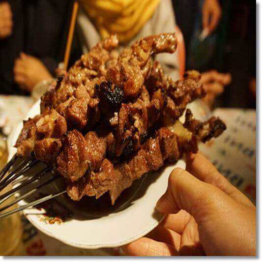 흑염소 먹는 법, 흑염소 고치 구이