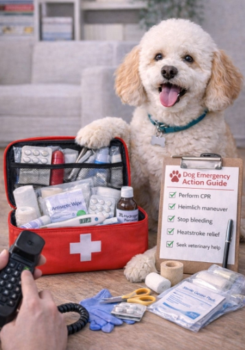 애견 응급상황 보호자 대응 방법 관련 사진