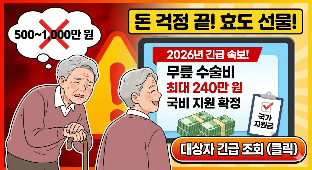 무릎 수술비 지원