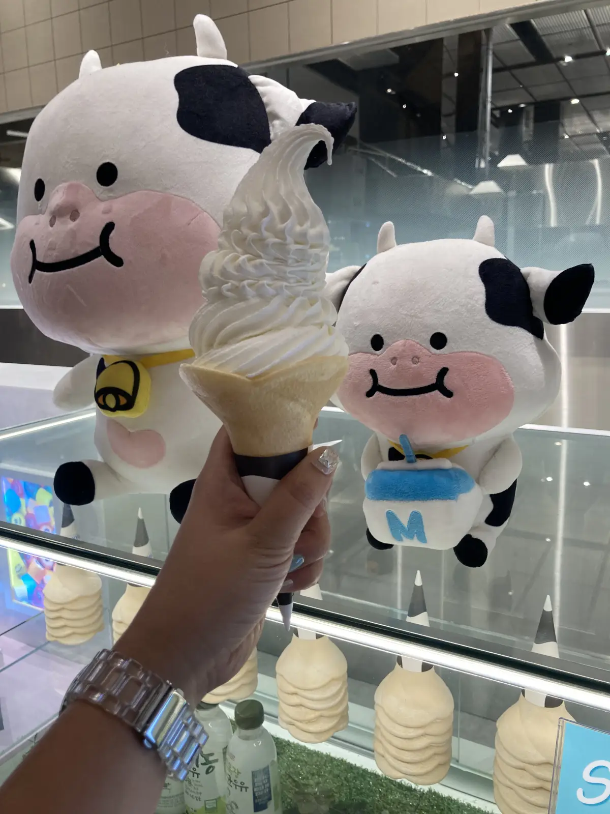 롯데백화점-동탄점-파스퇴르밀크바-아이스크림