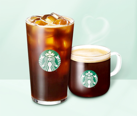 스타벅스-아메리카노-핫-머그컵-아이스-유리컵