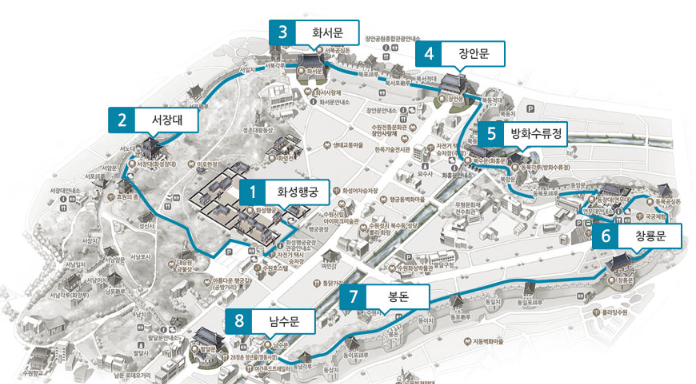 경기도 화성행궁 달빛화담 관람코스 (4)