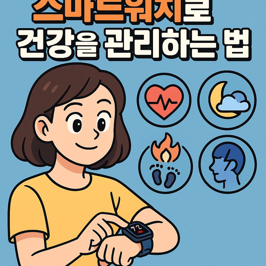 스마트 워치로 건강관리