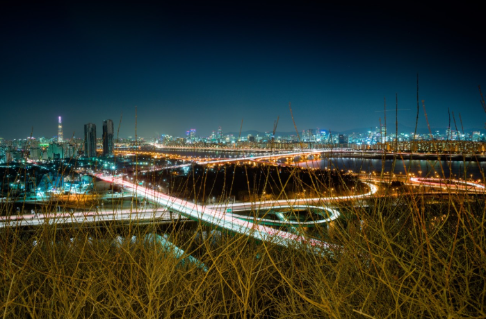 서울 야경 명소 응봉산 팔각정