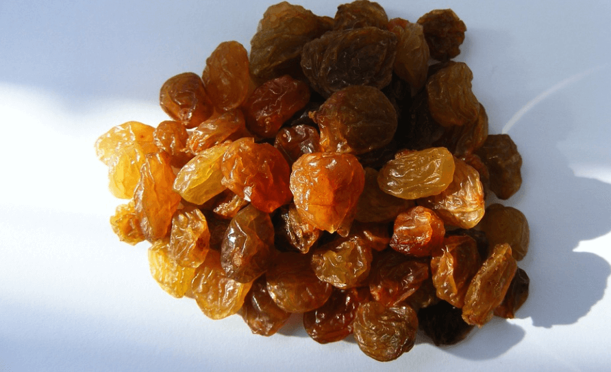 햇빛에 말리고 있는 건포도