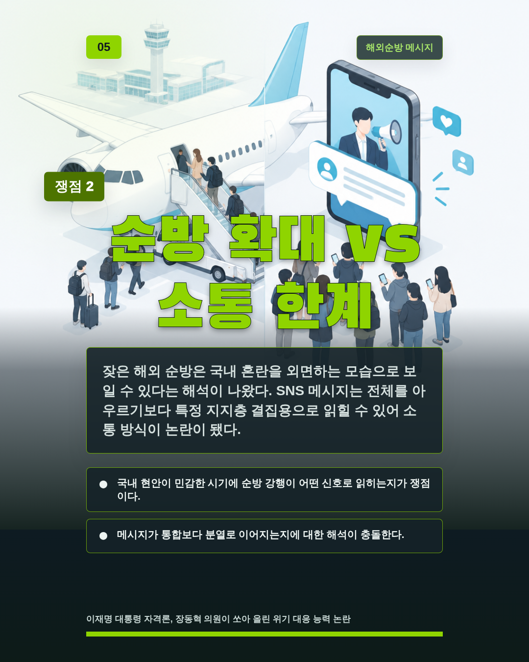 순방 확대 vs 소통 한계