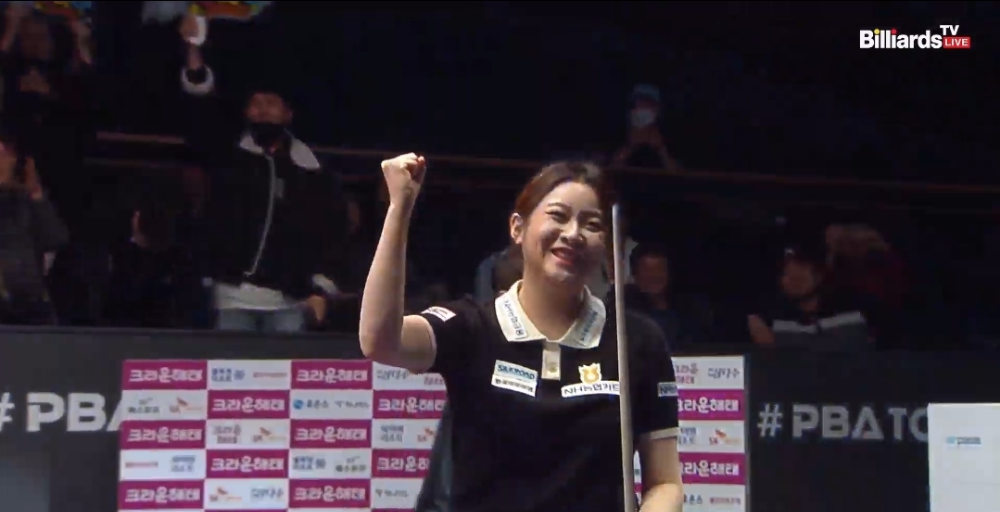 김민아 우승 크라운해태 LPBA 챔피언십 2024 (스롱 피아비 준우승) 7