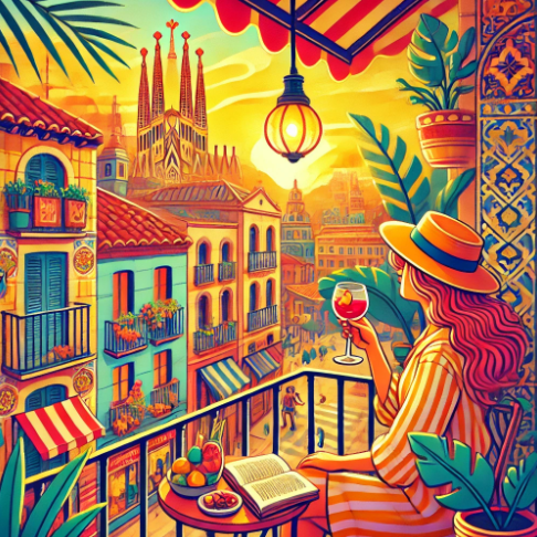 스페인 한달 살기 관련 이미지