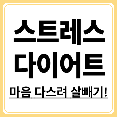 스트레스를 줄이면 살이 빠진다? 감정식이와 체중관리의 관계