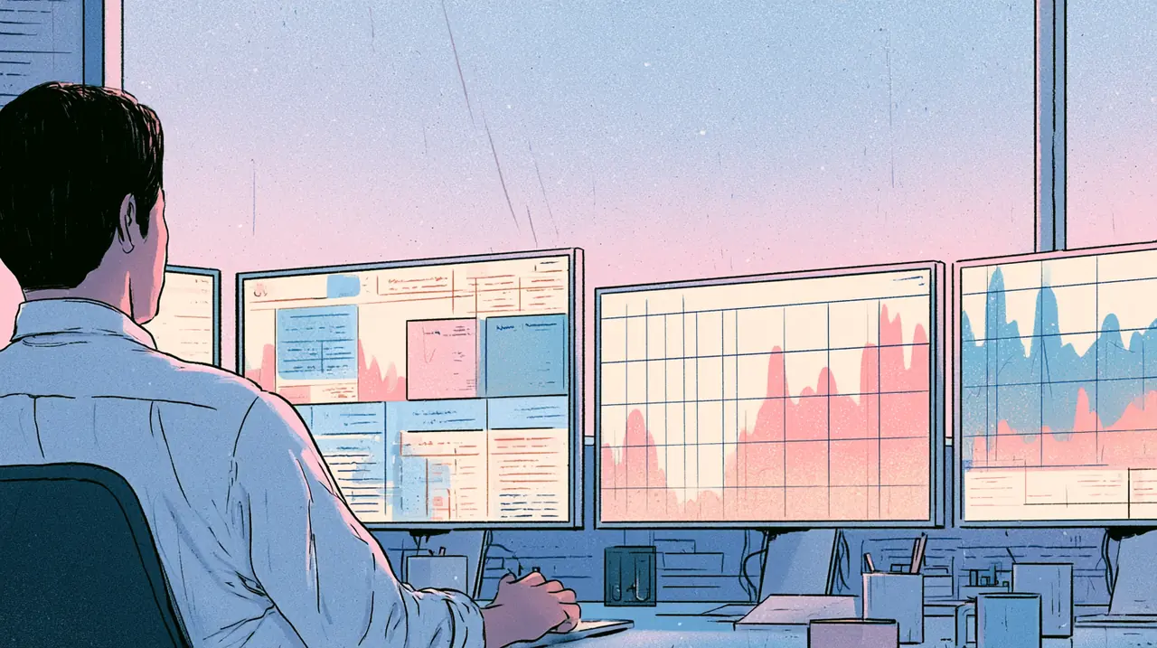 Analyst monitors citation and sentiment dashboard using AI search source mention tracking tools 2026.