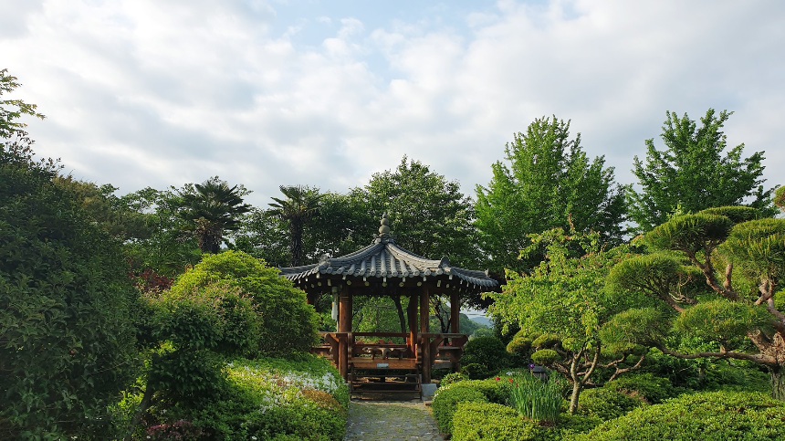 특색 있고 아름다운 민간 정원 30선 추천 여행 - 17. 고흥 하담정 (남포미술관)