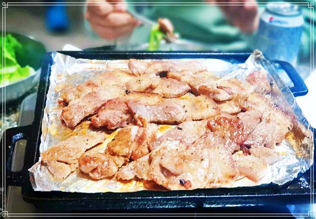 대전 대흥동 맛집 연탄불 돼지 석쇠구이