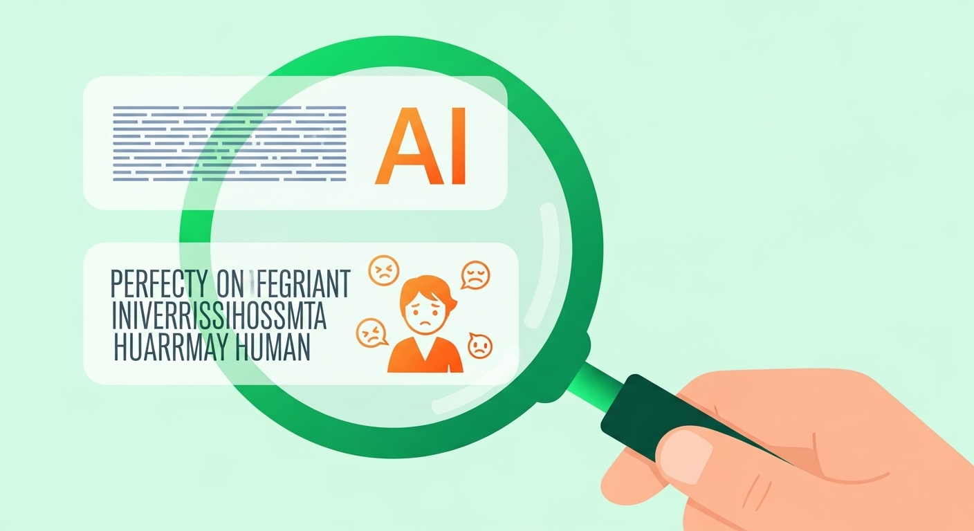 AI와 사람이 쓴 글의 미묘한 차이를 발견하는 시각적 표현