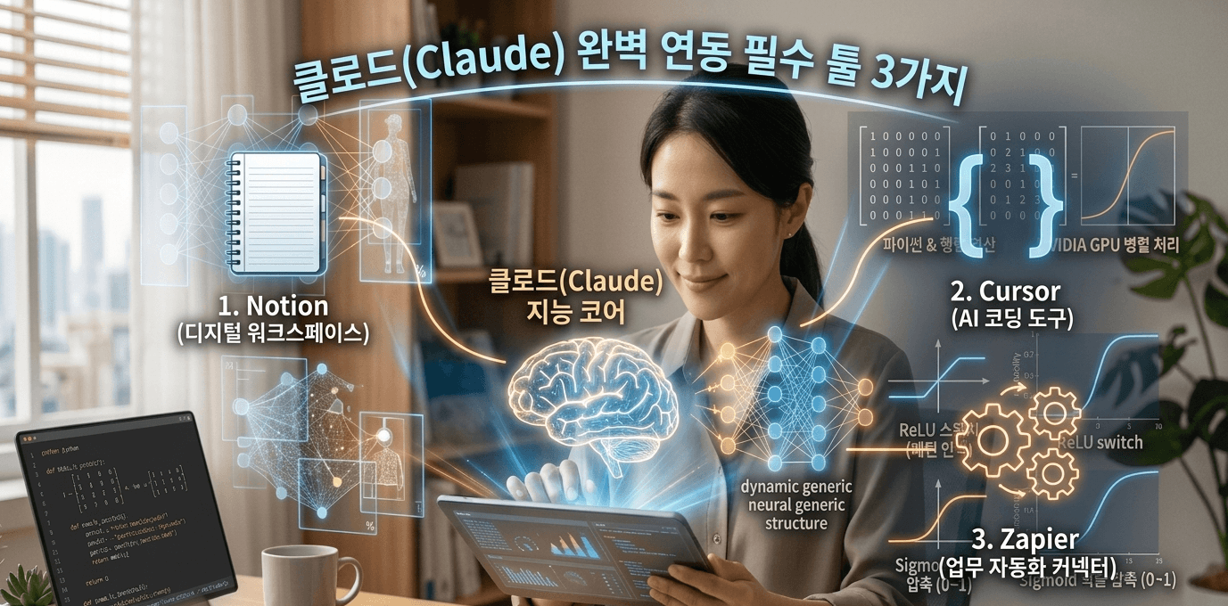 클로드와 노션, 커서에디터, 재피어