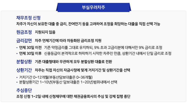 새출발기금 부실우려차주
