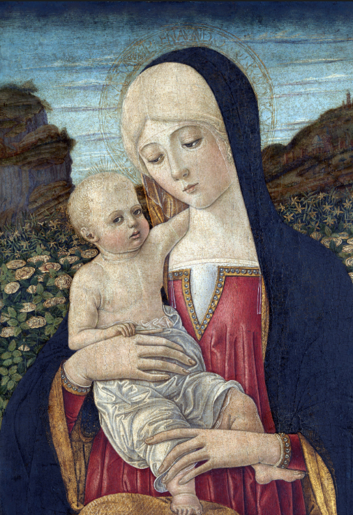 필리포 리피 성모자와 아기예수, 라파엘로와 공통점, 차이점