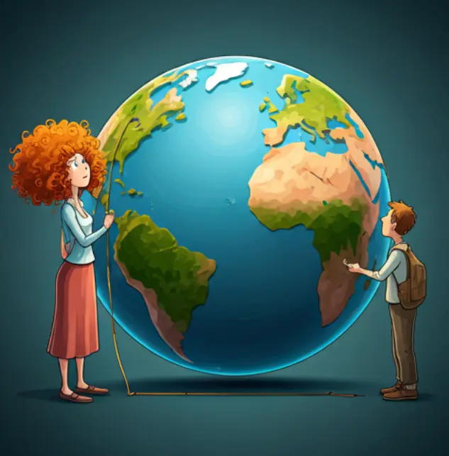 지구-한바퀴-거리