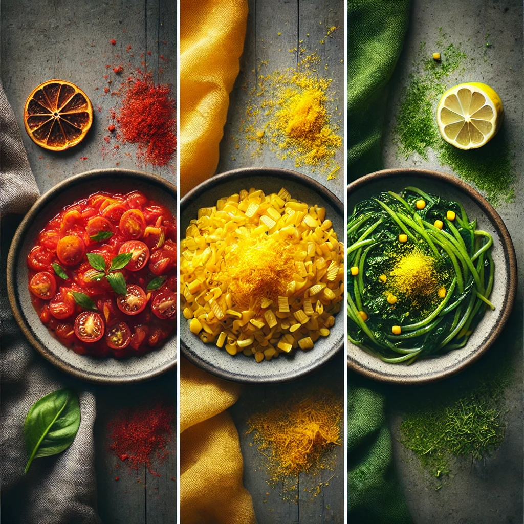 음식 색깔에 대한 선호를 통해 심리상태를 분석