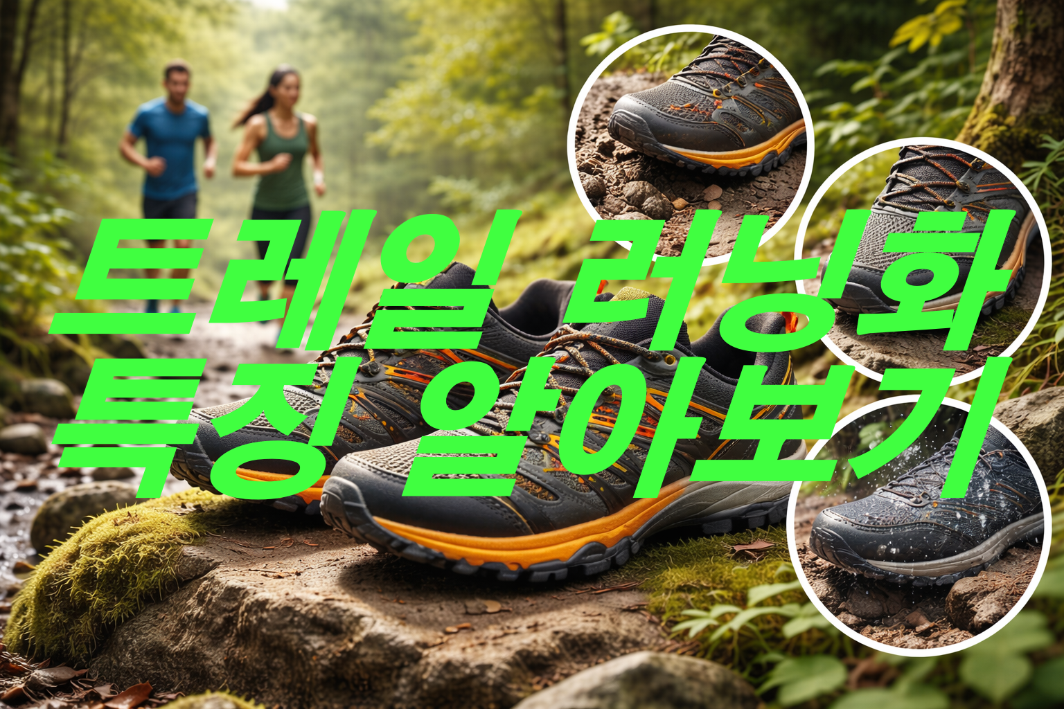 트레일 러닝화 특징 알아보기