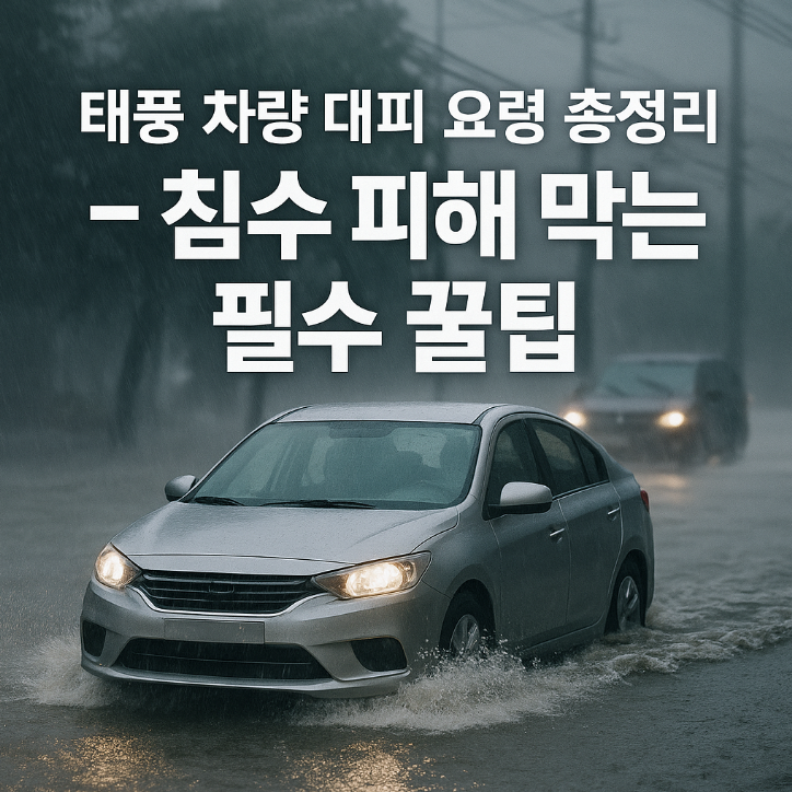태풍차량대비