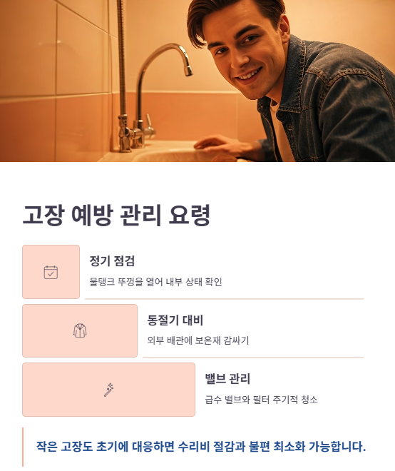 결론: 고장 예방 및 관리 요령