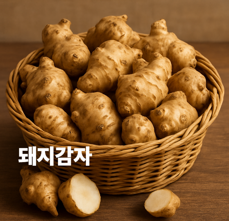 프리바이오틱스 변비예방 당뇨관리 노화방지 돼지감자 효능 영양성분